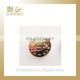 golden metal button with customers button