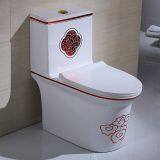 European Ceramic Color Sanitary Ware One Piece Toilet