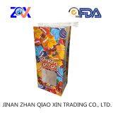 Colourful Printing Black Pink Kraft Large Paper Bakery Rice Bags With Clear Window and Tintie thumbnail-4