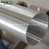 stainless steel V wire wrapped slot sand screen pipe for water well drill