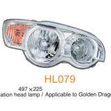 Golden Dragon King Long Higer 6608 Bus Head Lamp,bus Front Light(HL079) thumbnail-1