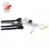 Black Durable P-shape Cable Tie Back to Back Hook and Loop Tape With Logo thumbnail-6