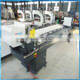 PVC Double Head Cutting Machine / Upvc Windows Production Line