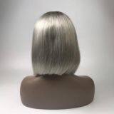 Handmade Full Lace Wig 100% Natural Human Hair Ombre Color thumbnail-5