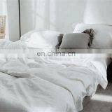 Amazon Hot Sales Home Bed Sheet Bedding Set Cotton/Microfiber Natural White Bed Set thumbnail-4