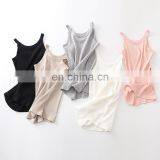 Women's Basic Wear Summer Essentials 4-Pack Slim-Fit Camisole Tank Tops thumbnail-2