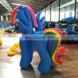 Wholesale Inflatable Cartoon Promotional Animal Ground Inflatable Unicorn for Indoor Outdoor Advertising thumbnail-5