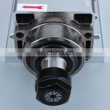 Square 3kw 4 Bearing Lathe Cnc Spindle Motor