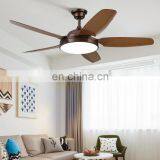European Style Dining Room LED Changeable Color Fan Pendant Light thumbnail-3