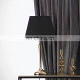 Черно-золотой классический дизайн. Оптовая продажа недорогих энергосберегающих металлических светодиодных настольных ламп для офиса