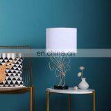 Popular New Design Relief Ginkgo Leaf Shape Modern Luxury Table Lamp for Hotel Home Decor thumbnail-3