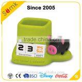 Hot Sale Cute Animal Design Pig Shape Decorative Multi Purpose Calendar Pen Holder thumbnail-3