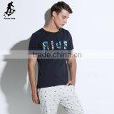 Factory Sale Leisure Black White o Neck Tee Shirts for Sale thumbnail-2