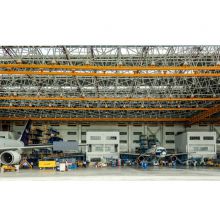 LF hot sale structure building aircraft hangar steel structure