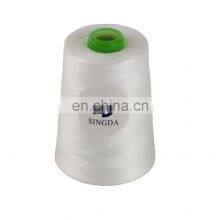 100% Polyester 30/2 40/2 50/2 60/2 White Yarn Dying Sewing Thread Drands SD