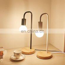 Factory Production Study Table Lamp Led Living Room Metal Table Lamp for Wooden Base thumbnail-4