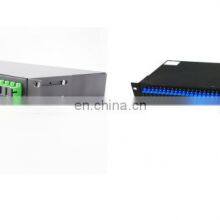 1U 19' SC 1*64 Rack-Mounted PLC Optical Splitter Single Mode SC LC UPC Fiber Optic PLC Splitter Rack-mount Module thumbnail-4