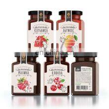 Crushed Raspberries With Sugar Preserved Berries and Fruits Puree thumbnail-3