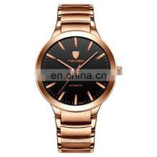 TEVISE T845a Mens Business Auto Date Watches Luxury Automatic Mechanical Stainless Steel Male Wristwatch thumbnail-4