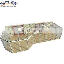 aluminum frame lowe insulated glass prefab luxury houses sunroom