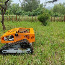 Robot Lawn Mower for Hills, China Remote Control Lawn Mower Price, Radio Controlled Mower for Sale thumbnail-2