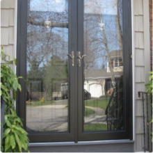 Quality Aluminum Profile External Anti-theft Aluminum Security Door Double Swing Door thumbnail-4