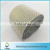 Wrapping Home Decor Poly Mesh Hot Mitsubishi Diamante Style Wrap Crafting Bridal Shiny Wide Mesh Ribbon