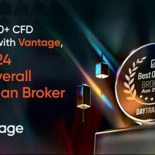 Vantage Markets Named Top Overall Broker for Australia by Daytrading.com