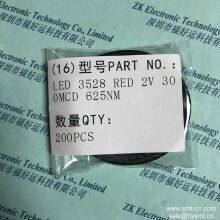 LED 3528 RED 2V 300MCD 625NM Instead 150141RS73100 LED RED CLEAR 3528 SMD WURTH