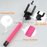 Cable take pole selfie stick with cable for xiaomi redmi Z07-5plus