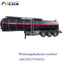 40000/50000/35000 Liters Diesel/Gasoline Transport Water/oil Tank Fuel Tanker Truck Semi Trailer Exported to Venezuela thumbnail-4