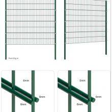 PVC Coated Double Wire Mesh Fence 1.8m Height for Perimeter Protection thumbnail-3