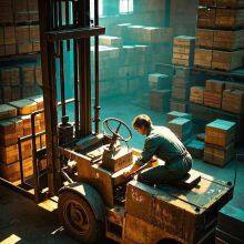 Forklift Rental on Guijiang Road, 25-ton Crane Rental, Aerial Work Platform Rental, Warehouse Relocation, and Machine Handling thumbnail-5