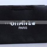 Products New Logo Decoration Elegant Black Handle Paper Bag for Luxury Shop Promotion thumbnail-3