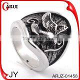 Wholesale Silver Jewelry Big Size Silver Ring for Men thumbnail-1