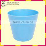 Hotsale Colorful Garden Flower Pot Wholesale MX1202-2 Fine Lines Melamine Flower Pot thumbnail-3