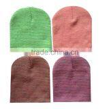 100% acrylic winter knitted hat with stripe funny hats