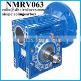 NMRV063 Right Angle Shaft Worm Gearing Arrangement Gearboxes