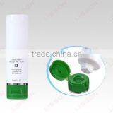 Sunscreen Lotion Round White Tube Flip Top Cap