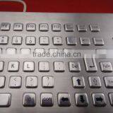Stainless Steel Front Plate Metal Keyboard for Kiosk thumbnail-4