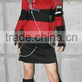 PUNK Moden New Fashion Pull Female Long Cardigan Sweater Crochet Knit M-006 thumbnail-3