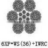 Compacted Wire Rope 6*P36 IWRC