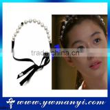 2016 New design good quality pearl head jewelry head piece jewelry H0010