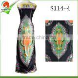 Dashiki Fabric Satin Silk Printed Hollandais Wax in Bangalore thumbnail-3