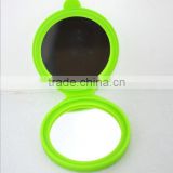 New arrival fashion round foldable silicon mirror/pocket size mirror                        
                                                Quality Choice
