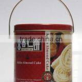 Round Cookie Tin Cans / Cookie Tin