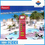 Banknotes Operated Vending Kiosk Digital Signage Phone Charging Station Locker APC-08B thumbnail-6