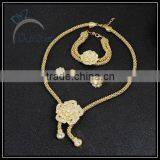 Fashion Flower Shape Jewelry Set/gold Plate Jewelry to Buy thumbnail-2