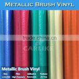 CARLIKE Guarantee 3-5 Year Red Brushed Aluminum Steel Metallic Film thumbnail-4