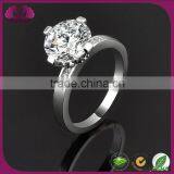 Romantic Cubic Zirconia Women's Ring 18K Diamond Rings thumbnail-1
